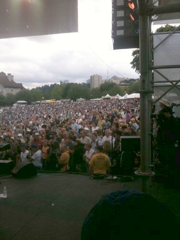 LA Smith at Riverfront Festival
